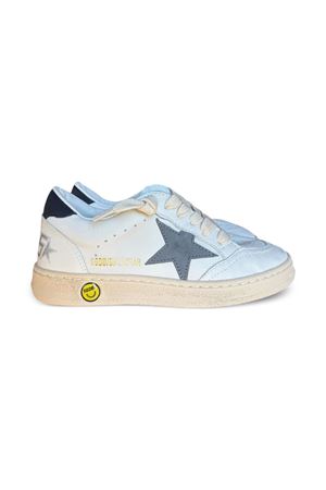 sneakers in pelle bianco GOLDEN GOOSE KIDS | GYF00439F00745482479